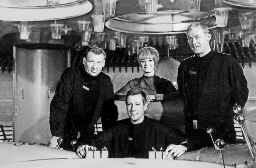 Unterwegs im All: Die Crew der Orion Foto: dpa