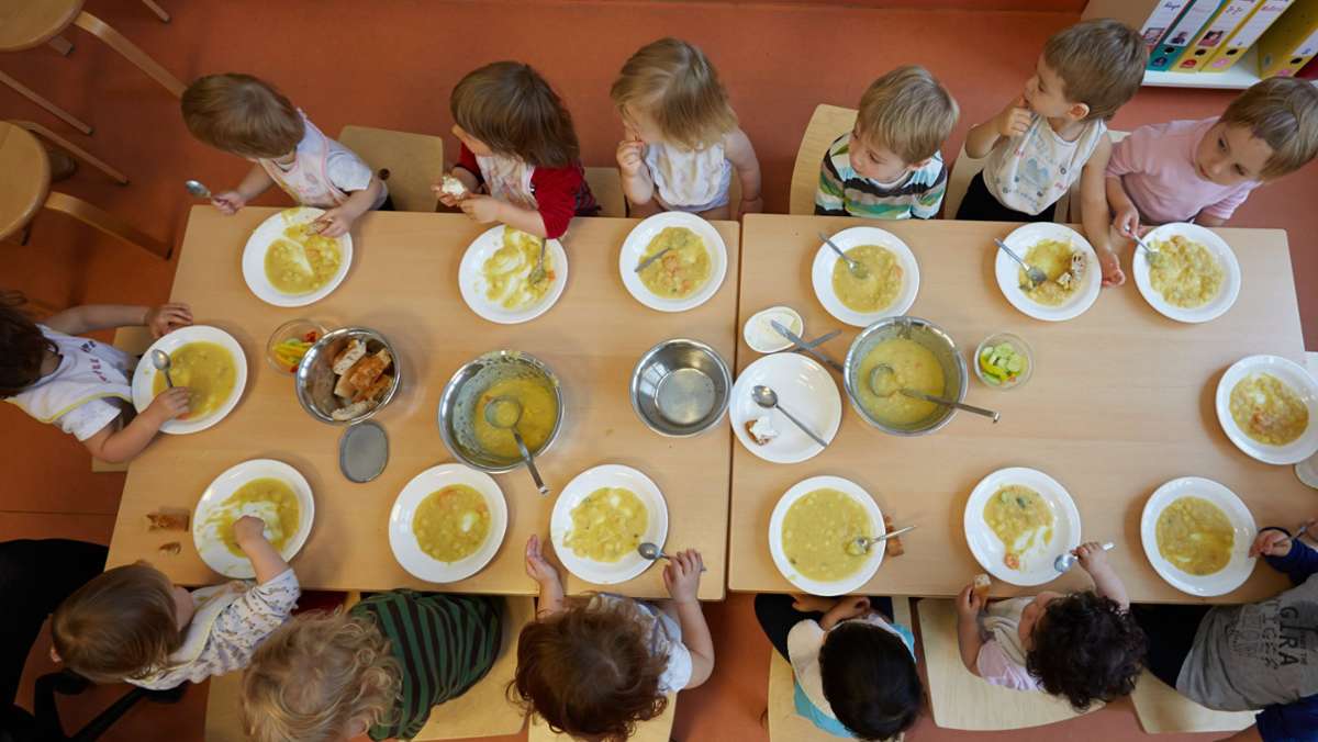Kinderbetreuung in Ludwigsburg: Städte kämpfen mit steigenden Kosten fürs Kita-Essen