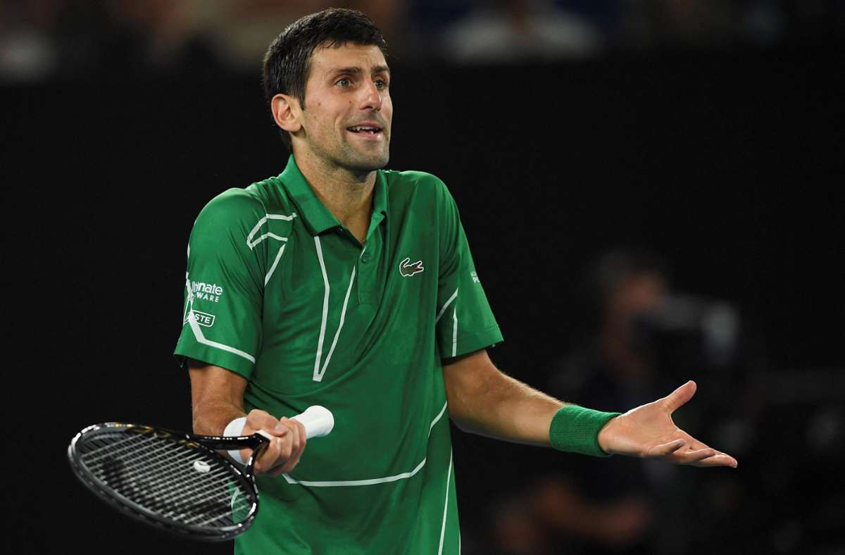 Kann Novak Djokovic in Australien bleiben? Foto: AFP/GREG WOOD