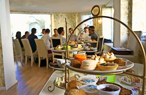 In der Teestube geben die Hazlewoods Seminar und reichen Afternoon Tea Foto: HW
