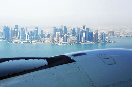 Die Skyline von Katar. Foto: dpa