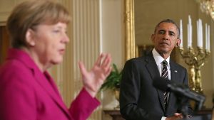 US-Präsident Barack Obama und Bundeskanzlerin Angela Merkel Foto: dpa