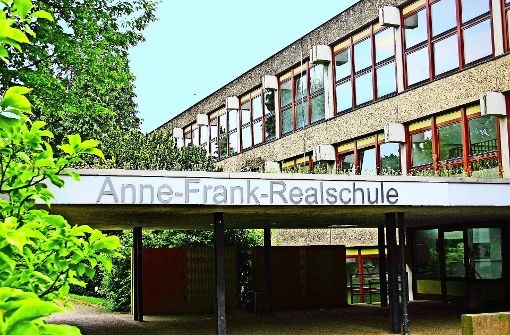 Die Anne-Frank-Schule ist Gemeinschaftsschule und muss daher erweitert und umgebaut werden. Im Haushaltsplanentwurf stehen dafür 2,05 Millionen Euro bereit. Foto: Archiv Müller