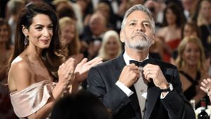Amal und George Clooney Foto: Invision/AP
