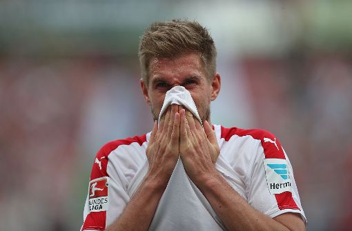 War in Hannover so gut wie abgemeldet: VfB-Torjäger Simon Terodde. Foto: Pressefoto Baumann