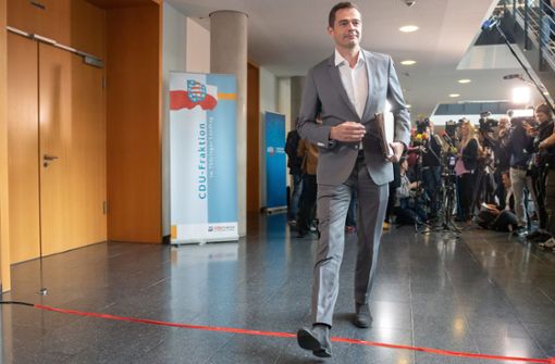 Mike Mohring (CDU) geht. Wer wird sein Nachfolger? (Archivbild) Foto: dpa/Michael Reichel