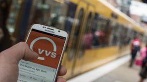 Nebenwirkungen des Bahnstreiks in Stuttgart und der Region: Die Smartphone-Apps der VVS und SSB waren am Montagmorgen nicht erreichbar. Foto: Lichtgut/Max Kovalenko