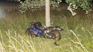 Der Motorradfahrer kam bei dem Unfall ums Leben. Foto: SDMG