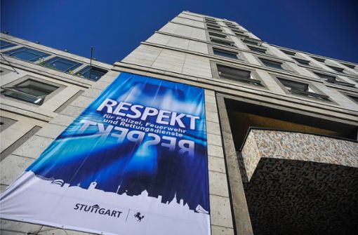 Nicht zum ersten Mal wird in Stuttgart für Respekt geworben. Hier eine Aktion vom August 2020. Foto: Lichtgut/Max Kovalenko