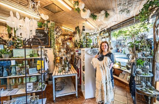 Die Inhaberin der Pusteblume in Göppingen, Doriana Freudenreich, berichtet, die  Nachfrage steige. Foto: Giacinto Carlucci