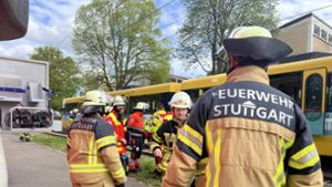 In Stuttgart-Giebel kam es am Freitagnachmittag zu einem tödlichen Stadtbahnunfall. Foto: 7aktuell.de/ NR/7aktuell.de | NR
