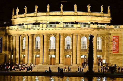 500 000 Zuschauer im Jahr sehen im Opernhaus Stuttgart die Vorstellungen von  Oper und Ballett Foto: dpa