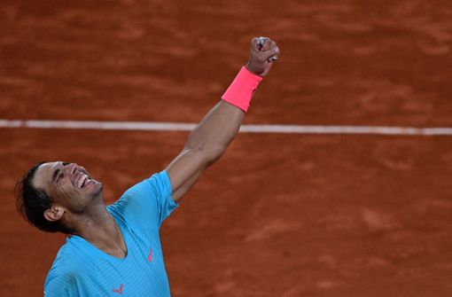 Rafael Nadal gewinnt zum 13. Mal die French Open. Foto: AFP/MARTIN BUREAU