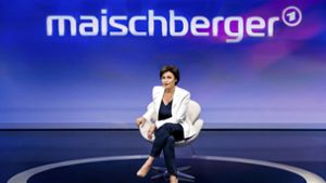 Die Sendung Maischberger wird immer Dienstags und Mittwochs in der ARD ausgestrahlt. (Symbolbild) Foto: dpa/Thomas Kierok