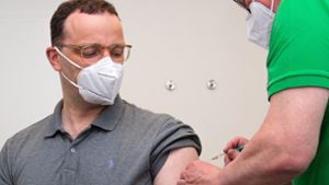 Jens Spahn wurde am Freitag geimpft. Foto: dpa/Guido Kirchner