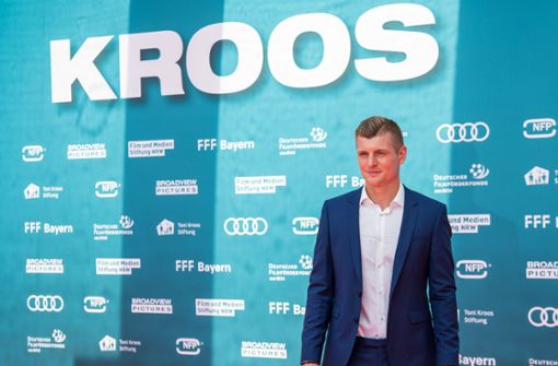 Toni Kroos bei der Premiere Foto: Getty Images