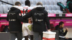 Silas Wamangituka hat sich im Spiel gegen die Bayern verletzt. Foto: AFP/Andreas Gebert