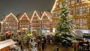 Parteien und politische Vereine, sind in diesem Jahr auf Leonberger Weihnachtsmärkten nicht zugelassen. Foto: Jürgen Bach