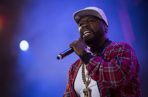 US-Rapper 50 Cent Foto: dpa/Gian Ehrenzeller