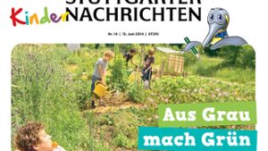 Die neueste Ausgabe der Kindernachrichten beschäftigt sich unter anderem mit dem Thema Urban Gardening. Foto: StN
