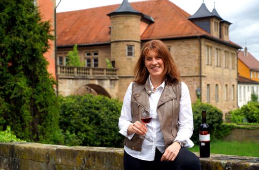 In der Lemberger-Hauptstadt Brackenheim betreibt Anita Landesvatter mit ihrer Familie ein sechs Hektar großes Weingut. Foto: Margrit Elser-Haft