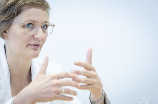 Franziska Brantner im Gespräch mit unserer Zeitung. Foto: Lichtgut/Julian Rettig