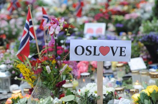Erinnerungen an einen terroristischen Schreckenstag 2011 in Norwegen Foto: dpa/Britta Pedersen