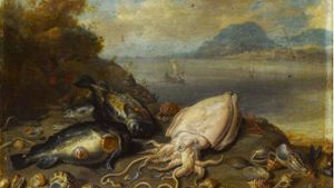 Wieder da: Jan van Kessels „Fische und Muscheln am Strand“ (1660) Foto: Staatsgalerie Stuttgart