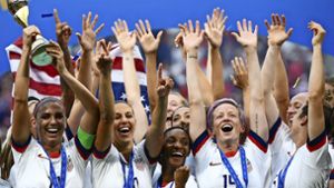 2019 feierten die US-Fußballerinnen ihren vierten WM-Titel. Foto: dpa/Sebastian Gollnow