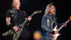 Die US-Band Metallica bei einem Auftritt in München (Archivbild). Foto: dpa/Sven Hoppe