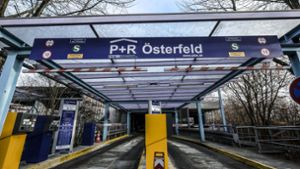 So funktioniert P+R in Österfeld: Der Park- ist auch ein Fahrschein. Foto: Lichtgut/Leif Piechowski
