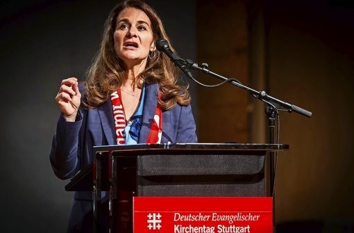 Melinda Gates glaubt, dass die Chancen nie besser Standen in der globalen Armutsbekämpfung – wenn alle ihren Teil dazu beitragen Foto: Lichtgut/Achim Zweygarth