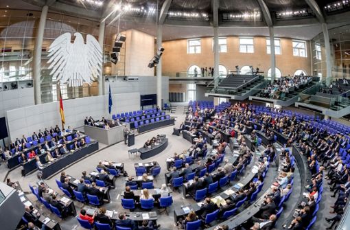 Unter den 709 Abgeordneten des Deutschen Bundestags sind auch 96 aus Baden-Württemberg. Foto: dpa/Michael Kappeler