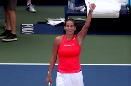 Julia Görges erreichte bei den  US Open das Achtelfinale. Foto: AFP