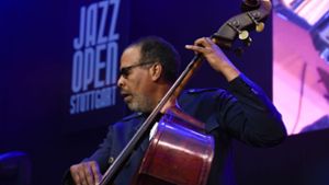 Stanley Clarke im Jahr 2018 beim Festival Jazz Open in Stuttgart Foto: Opus/Reiner Pfisterer