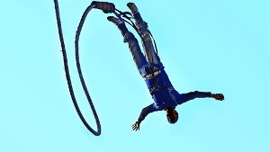 Beim Bungee-Jumping kann man Panik direkt ausleben Foto: Fotolia