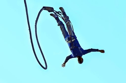 Beim Bungee-Jumping kann man Panik direkt ausleben Foto: Fotolia