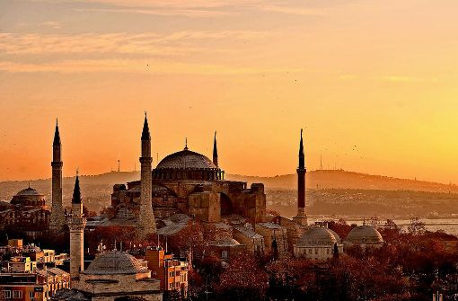 Istanbul und seine Baudenkmale wie die Hagia Sophia sind von Erdbeben bedroht. Foto: dpa