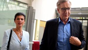 Sahra Wagenknecht und Dietmar Bartsch stehen an der Spitze der Linksfraktion im Bundestag. Foto: dpa