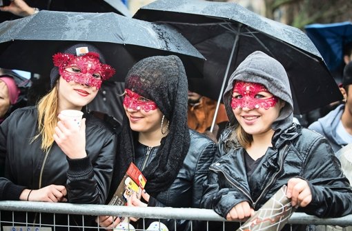 Trotz Regens gute Laune - das galt nicht für jede Veranstaltung zu Fasching in Stuttgart und der Region. Die Polizei musste wegen verschiedener Delikte einschreiten (Archivfoto). Foto: Lichtgut/Achim Zweygarth