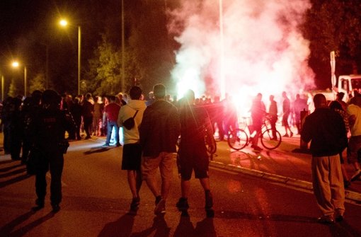 Die rechte Gewalt in Heidenau forderte zahlreiche Verletzte. Foto: dpa
