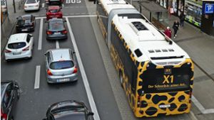 Die Cannstatter CDU will den Expressbus vom Wilhelmsplatz entfernen. Foto:  