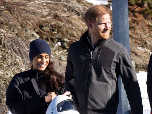 Prinz Harry und Herzogin Meghan haben Schnee-Spaß in Kanada. Foto: imago/i Images