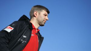 VfB-Vorstandschef Thomas Hitzlsperger blickt einer ungewissen Zukunft entgegen. Foto: Baumann