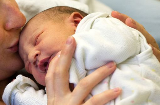 Wieder mehr Babys werden in Baden-Württemberg geboren. Foto: dpa