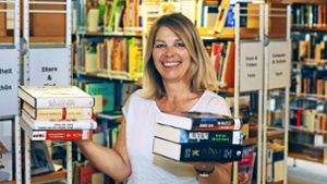 Daniela Kohlberger leitet seit Januar die Büchereien in Großbottwarer und Winzerhausen. Foto: Werner Kuhnle