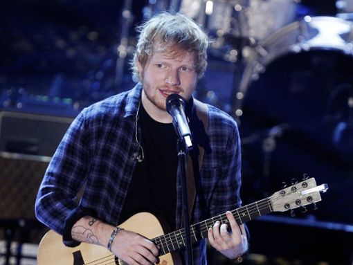 Ed Sheeran glaubt, dass seine Live-Show nicht mit den legendären Halbzeit-Stars mithalten kann. Foto: 2015 Andrea Raffin/Shutterstock.com
