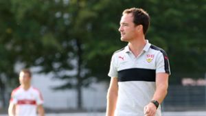 Nico Willig ist B-Jugend-Trainer beim VfB Stuttgart. Foto: Pressefoto Baumann