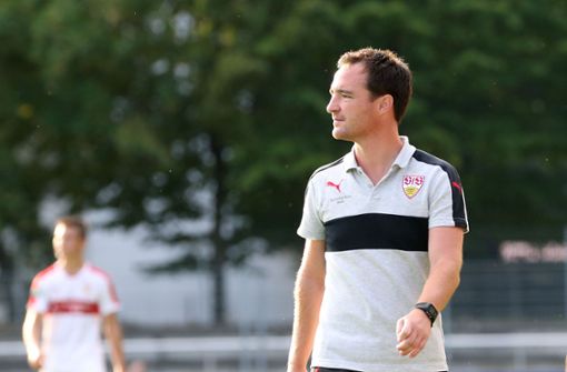 Nico Willig ist B-Jugend-Trainer beim VfB Stuttgart. Foto: Pressefoto Baumann