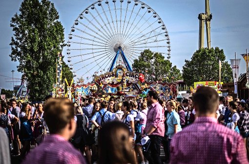 Das Cannstatter Volksfest war gut besucht Foto: Lichtgut/Max Kovalenko